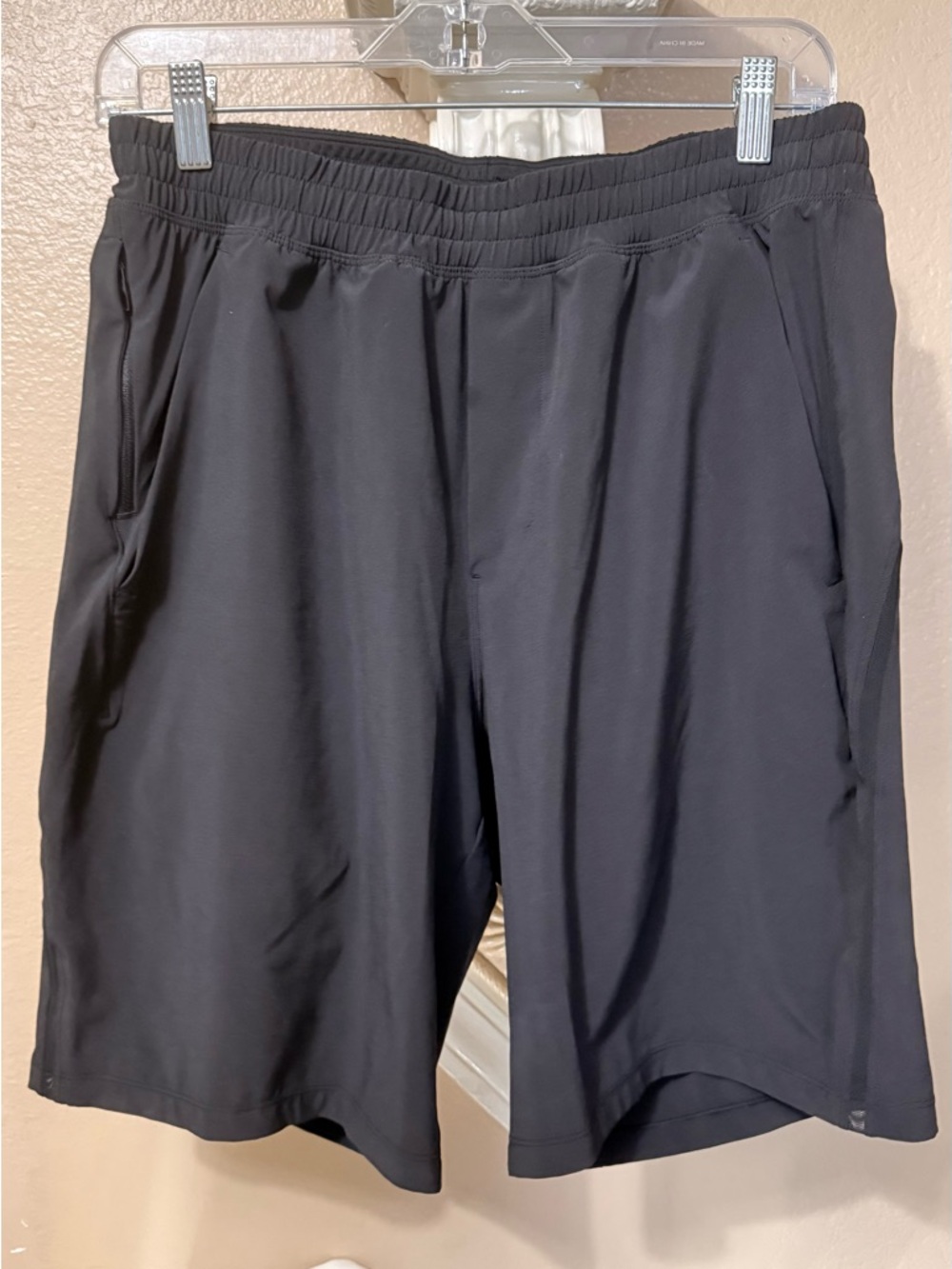 lululemon athletica Men's Black Performance Athletic Shorts